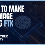 Make an image using FTK forensic toolkit